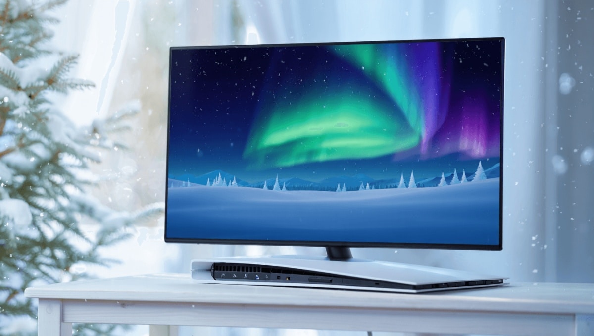 PS5-Winterdesign:  Schnee-Update für Willkommensbereich veröffentlicht