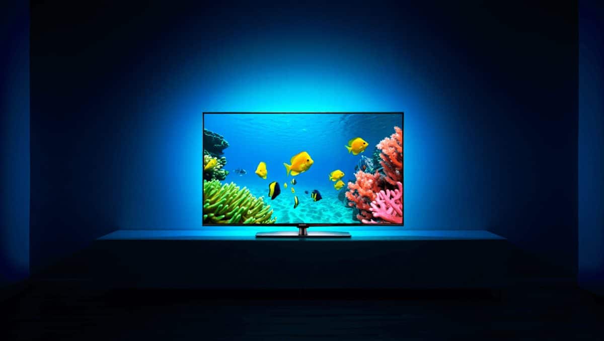Philips-Fernseher 2025: Die meisten Modelle sind mit dem beliebten Ambilight ausgestattet.