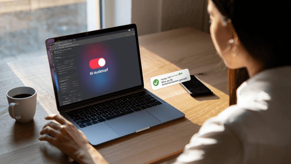 Firefox-Logo und die Zahl 148