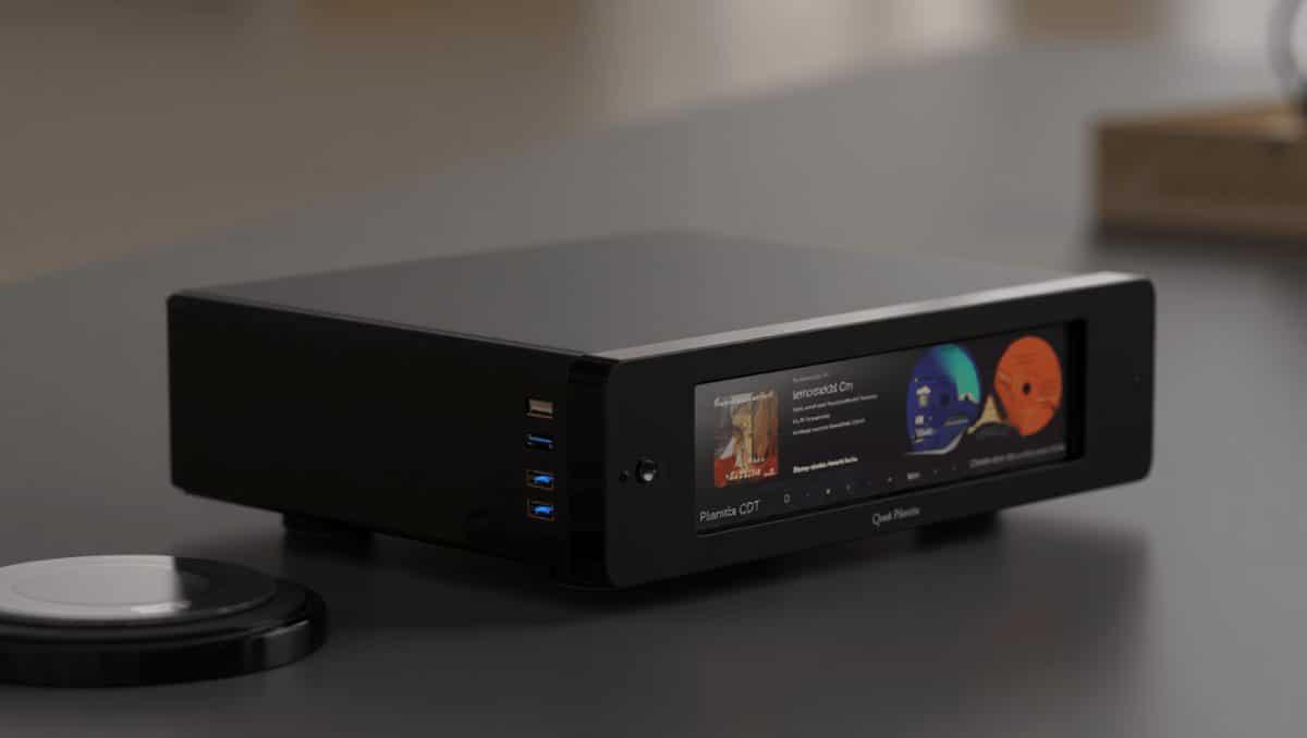 Quad Platina CDT: CD-Transport mit USB-Wiedergabe und Farbdisplay