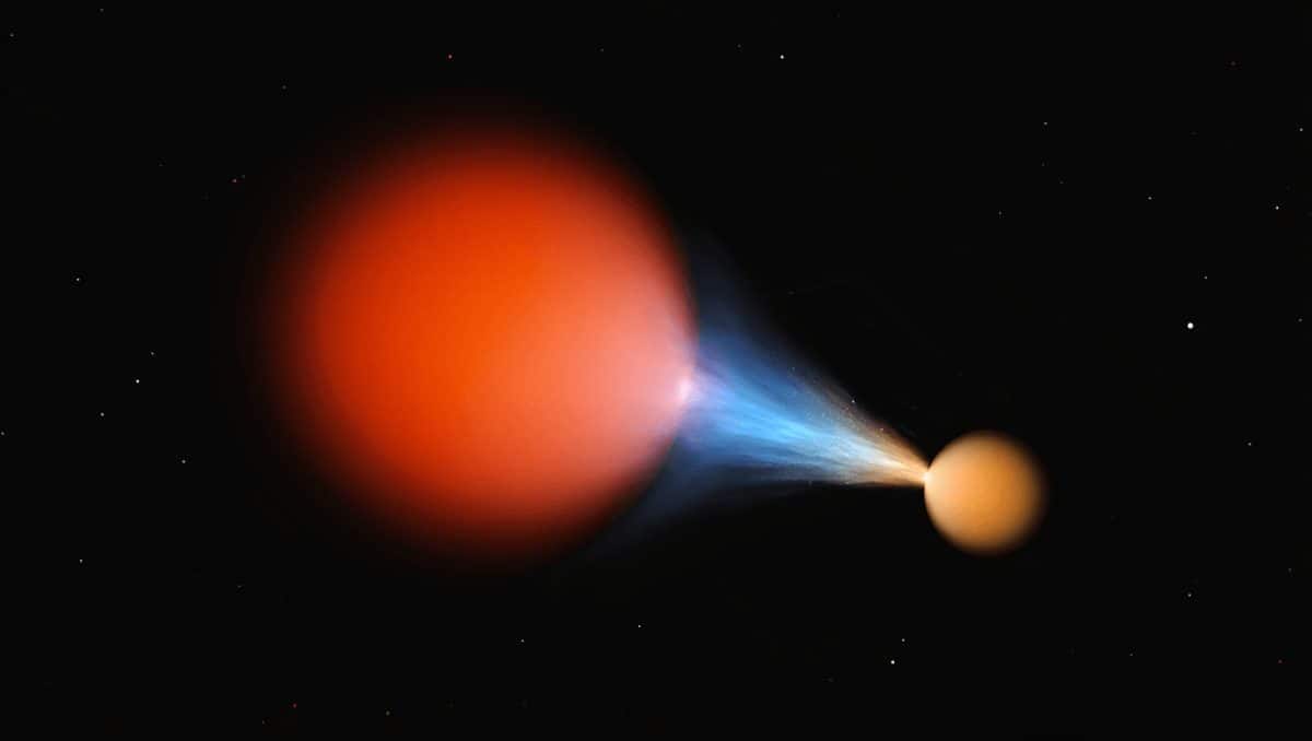 Premiere im All: Erstmals Materieaustausch zwischen Braunen Zwergen beobachtet