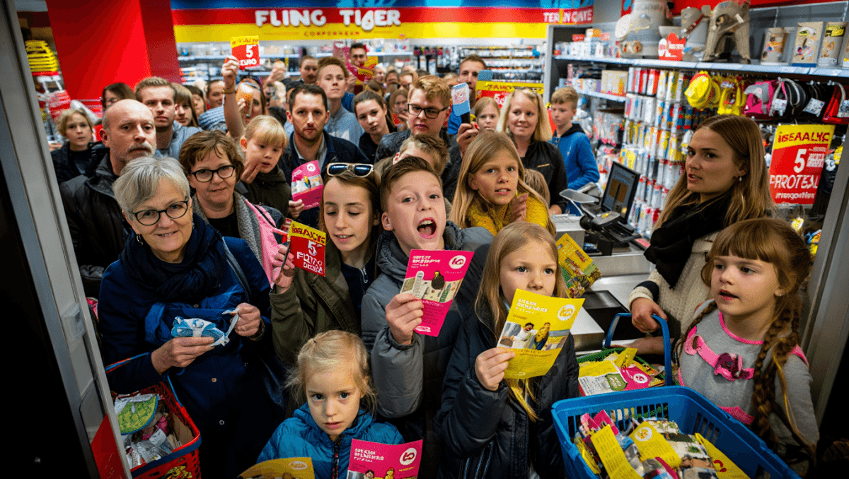 Alles für maximal 5€: Dieser Flying-Tiger-Sale sorgt für großen Ansturm
                    
                     11.03.2026
                    
                        Aktuell gibt es bei Flying Tiger Copenhagen eine Sale-Aktion: Jeder Artikel kostet maximal 5€! Das gilt sowohl für den Onlineshop als auch in den lokalen Stores (bestätigt u.a. für Frankfurt...