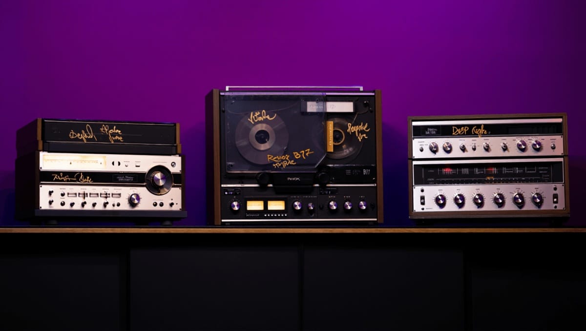 Revox und Deep Purple bringen signierte B77-, T77- und A200-Sondermodelle
