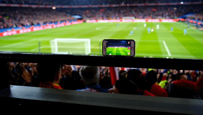 Apple führt iPhones bei Live-Fußballübertragungen ein