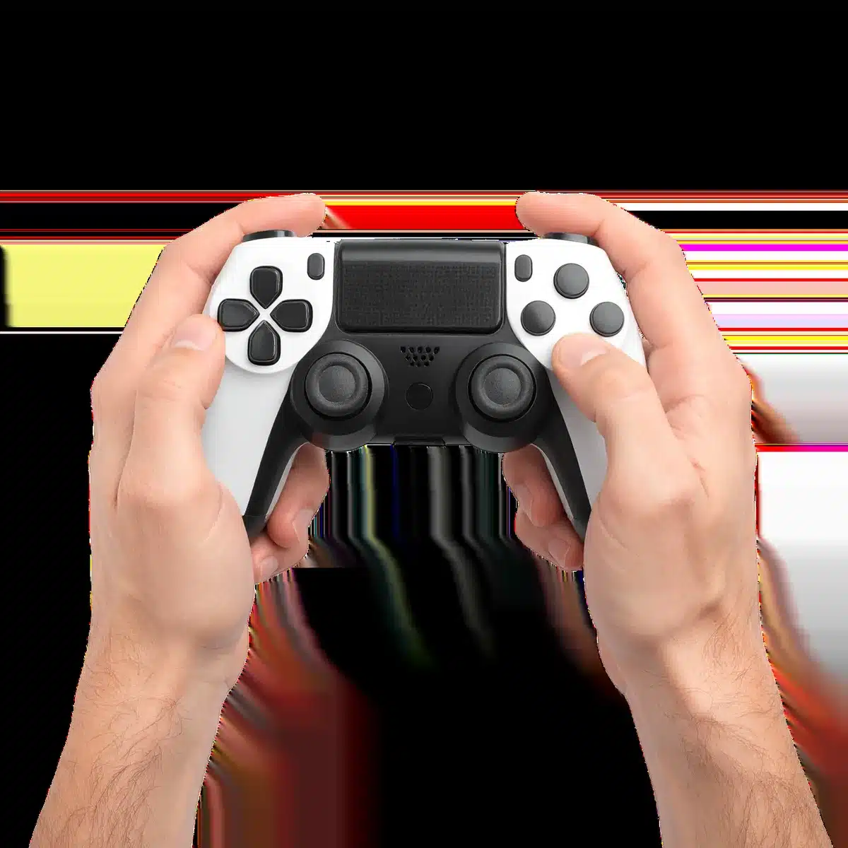 Spieler w&auml;hlt Schwierigkeitsstufe mit Controller
