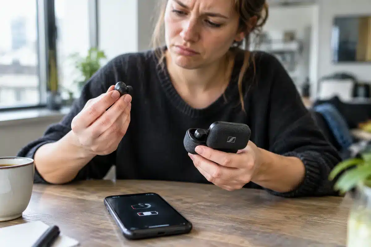sennheiser momentum true wireless 5: tolle klangqualität, akkulaufzeit enttäuscht
